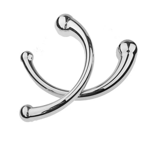 Anal Hooks Hook Steel 5858 Double Stainless Ended Elegant Anal 0126